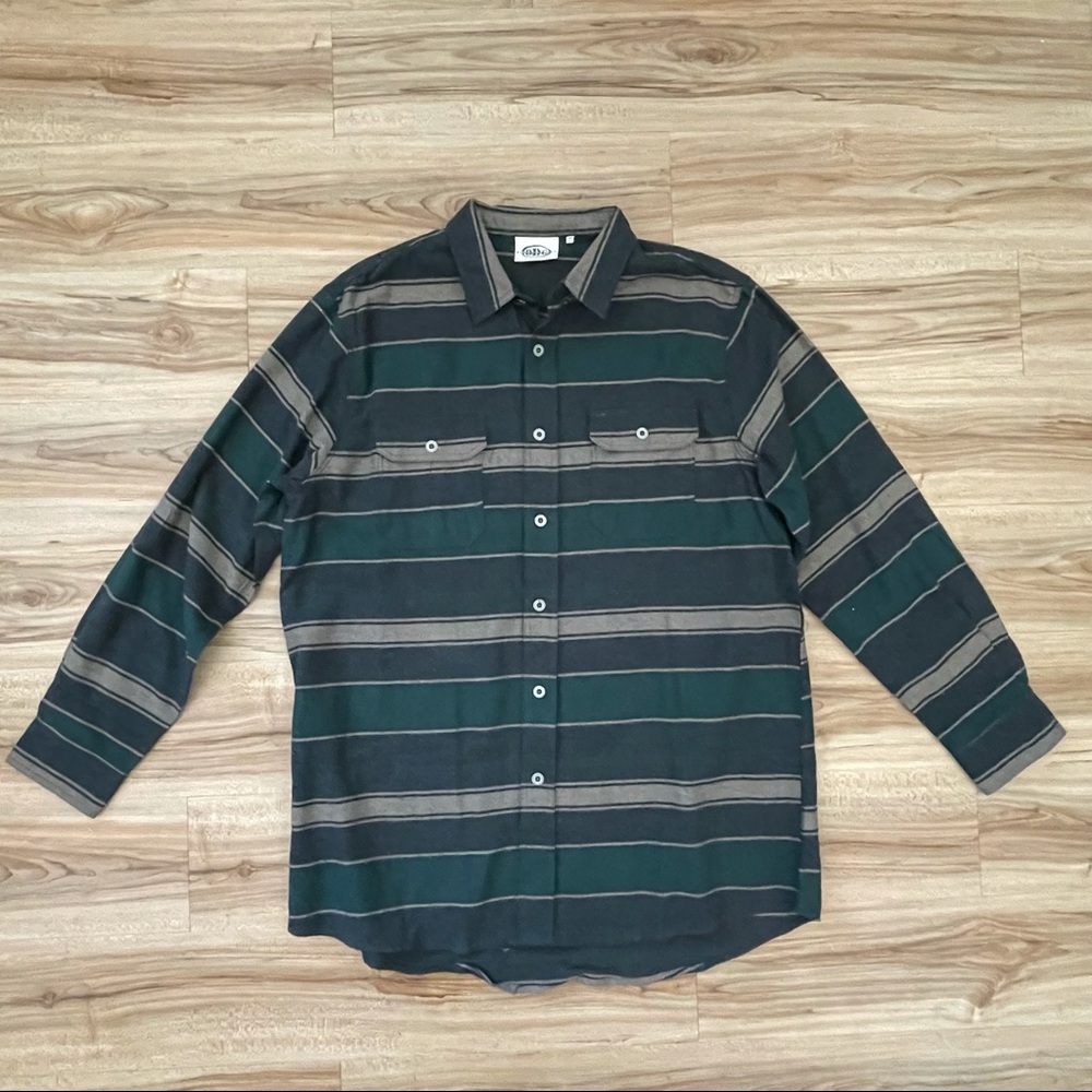 ODG Outdoor Gear Striped Cotton Button Down